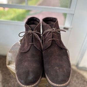 Rockport Men’s Brown Suede Chuka